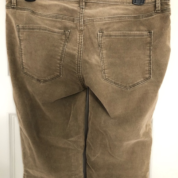 Free people corduroy pants tapered leg women’s size 26 brown/tan waist 32” - Picture 8 of 9